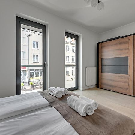 Symfonia Amazing River View Apartment By Downtown Apartments Gdaňsk Exteriér fotografie