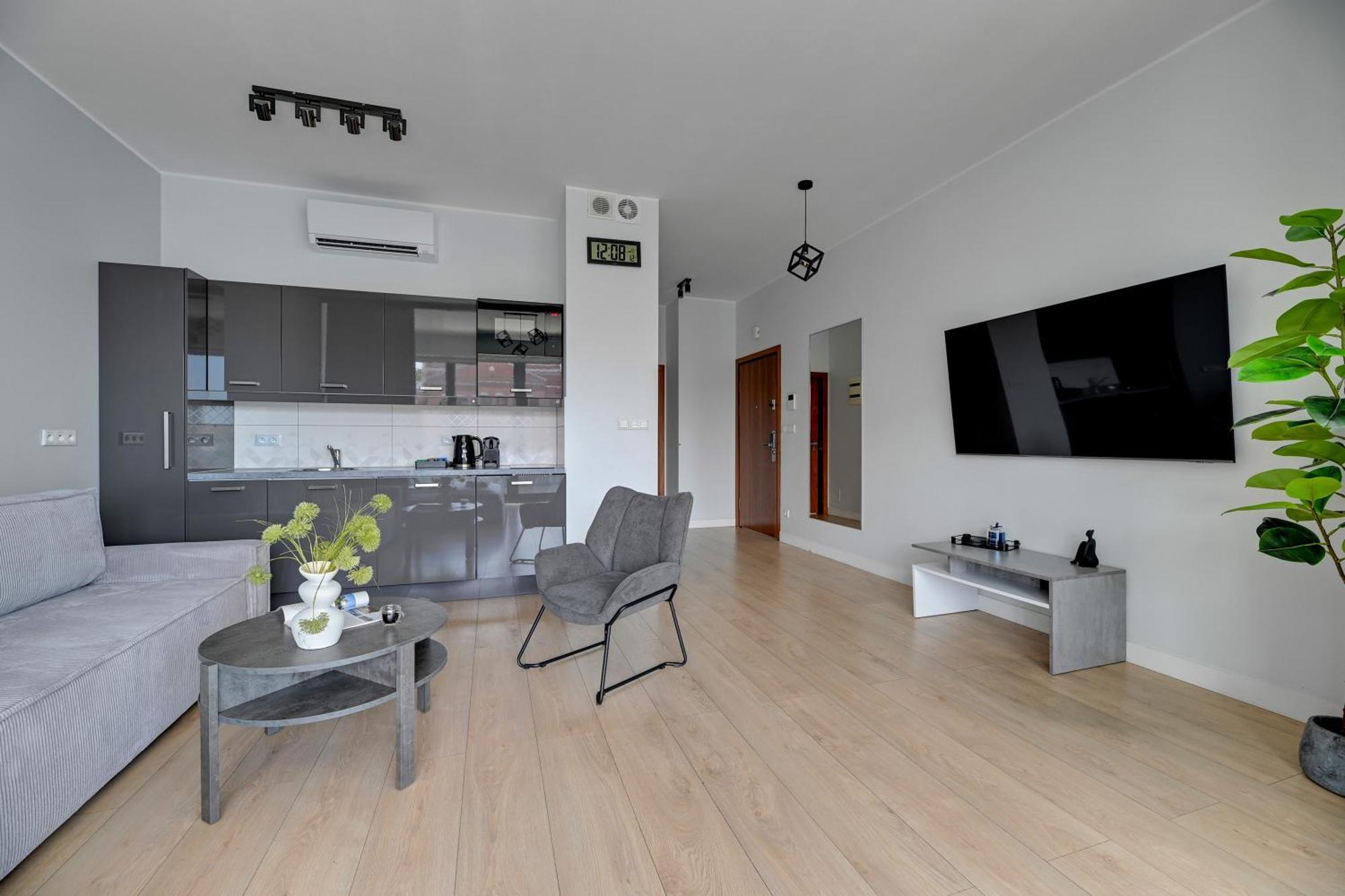 Symfonia Amazing River View Apartment By Downtown Apartments Gdaňsk Exteriér fotografie