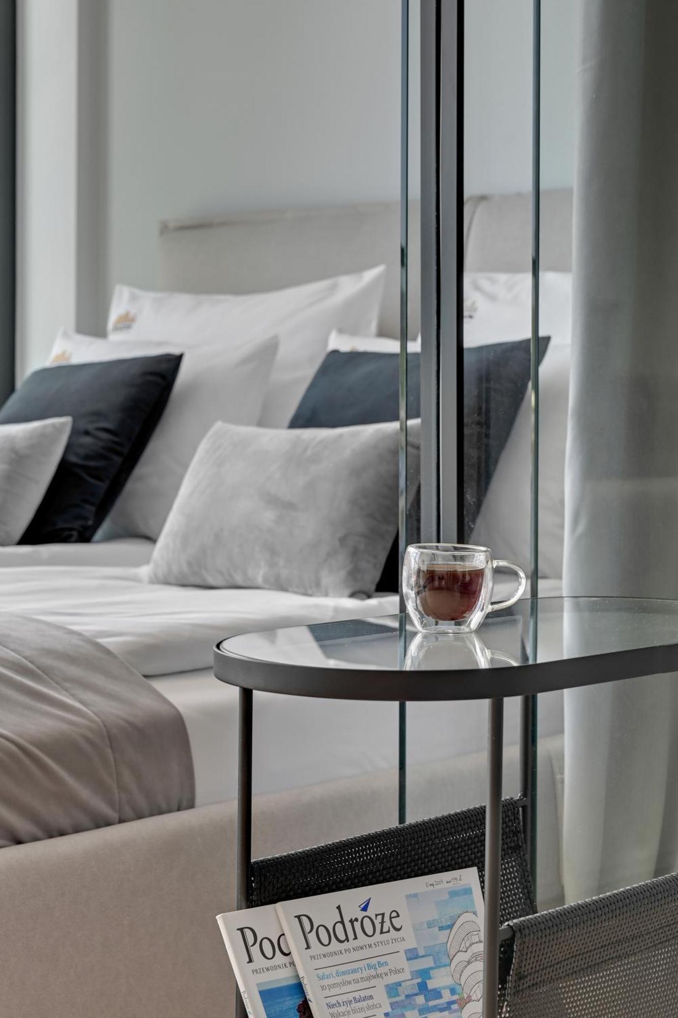 Symfonia Amazing River View Apartment By Downtown Apartments Gdaňsk Exteriér fotografie